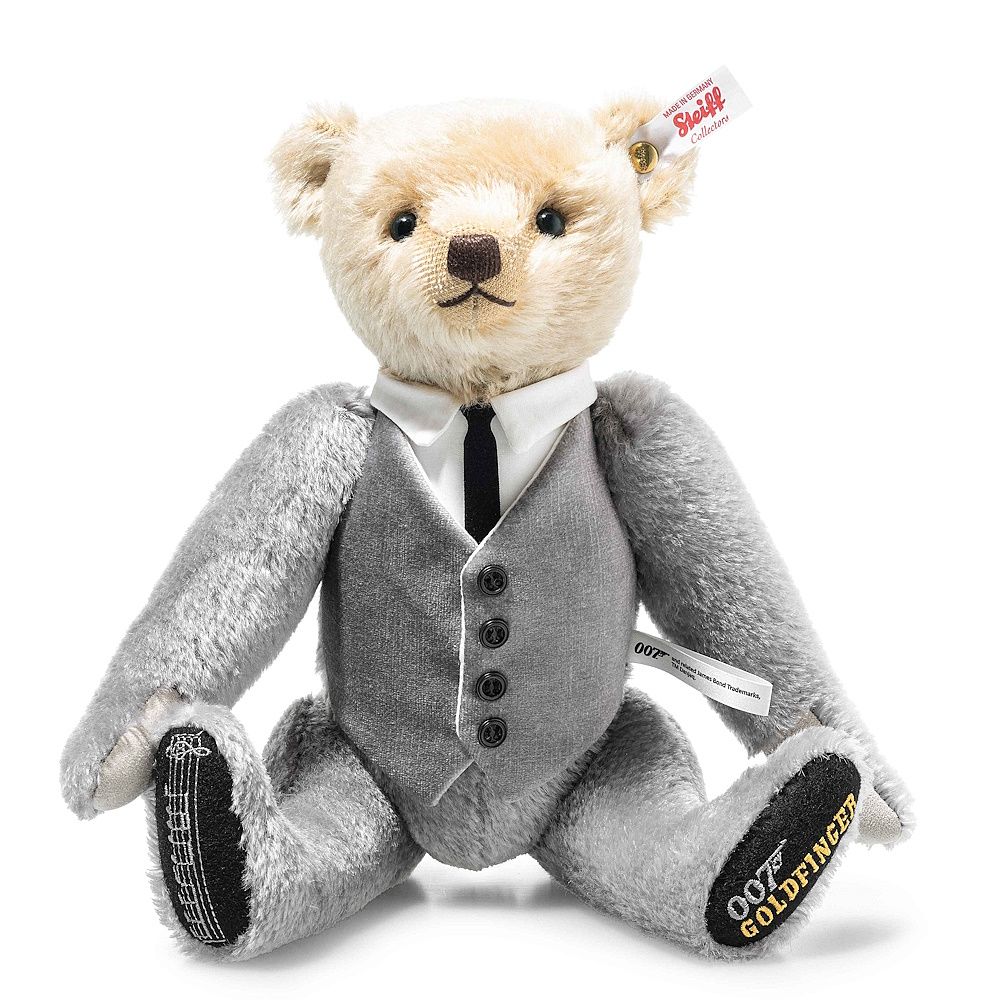 Steiff James Bond Goldfinger Musical Teddy Bear
