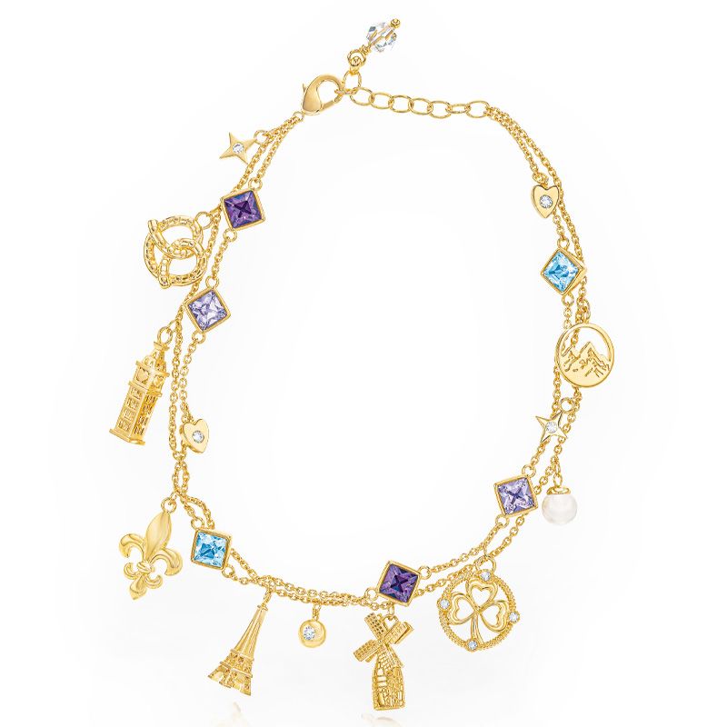 European Flair Charm Bracelet