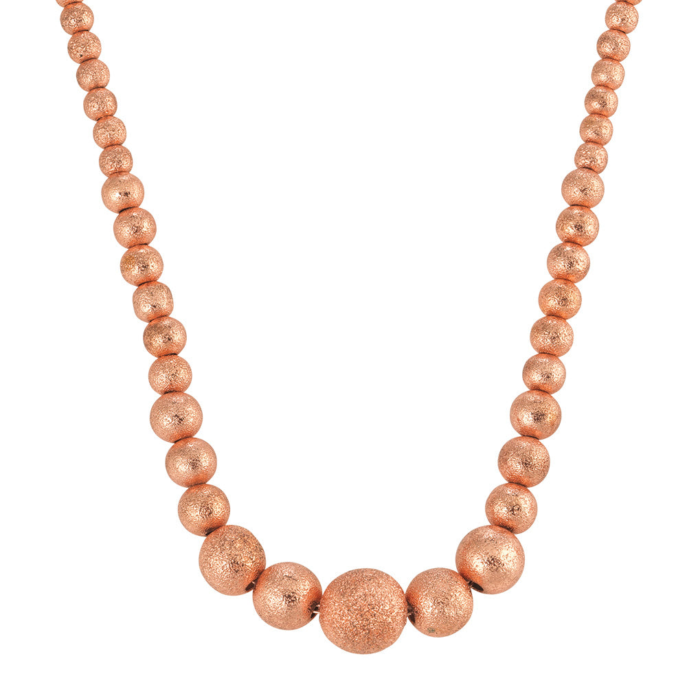 Harmony - copper bead necklace