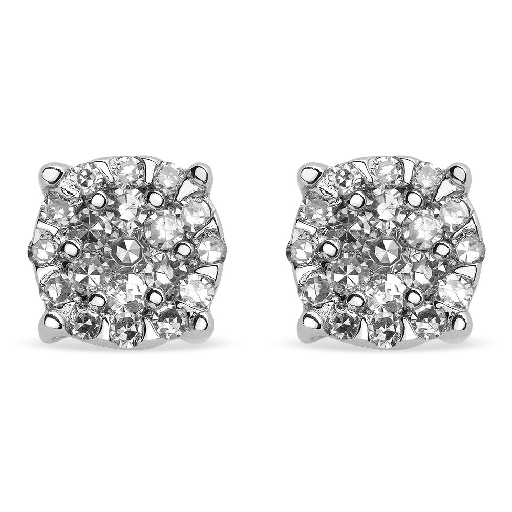 Luxuria
Diamond
Sterling Silver Earrings