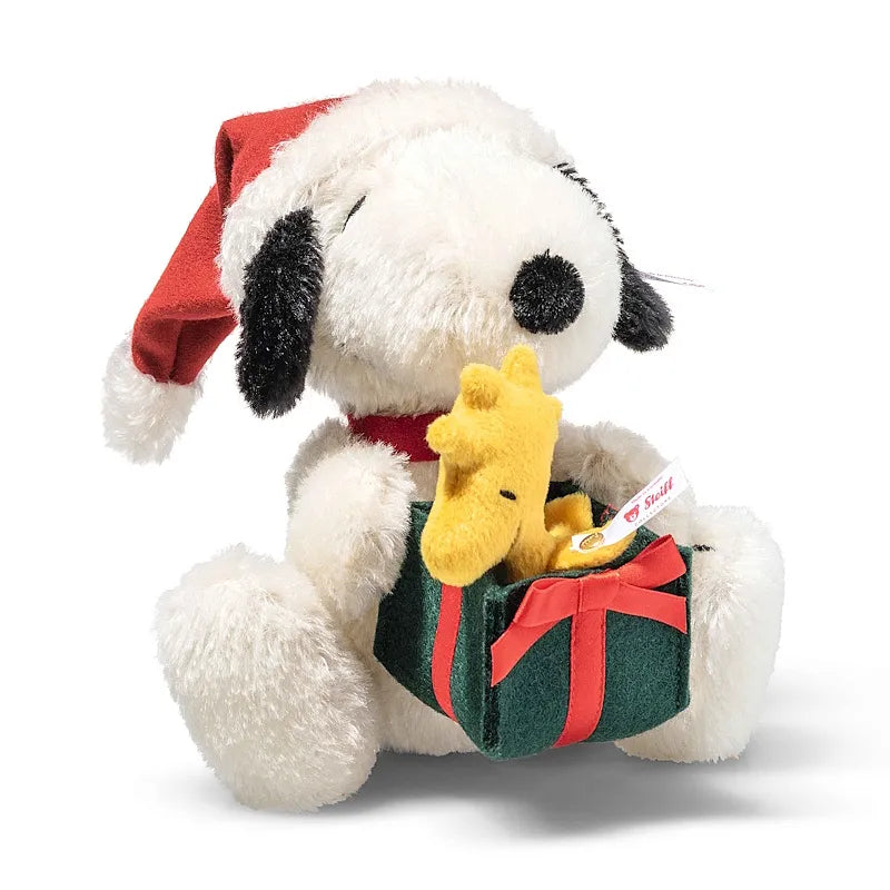 Steiff Snoopy with Woodstock - Christmas Edition