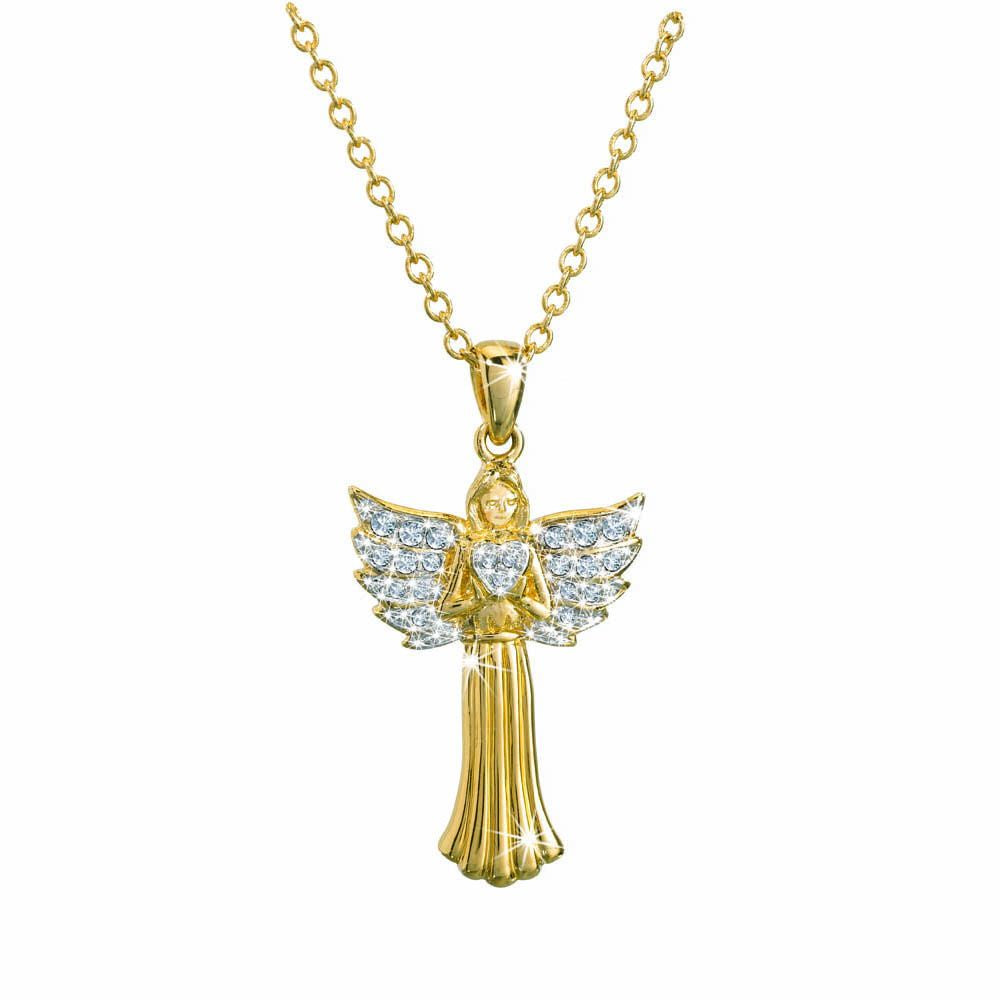 My Guardian Angel Diamond Pendant