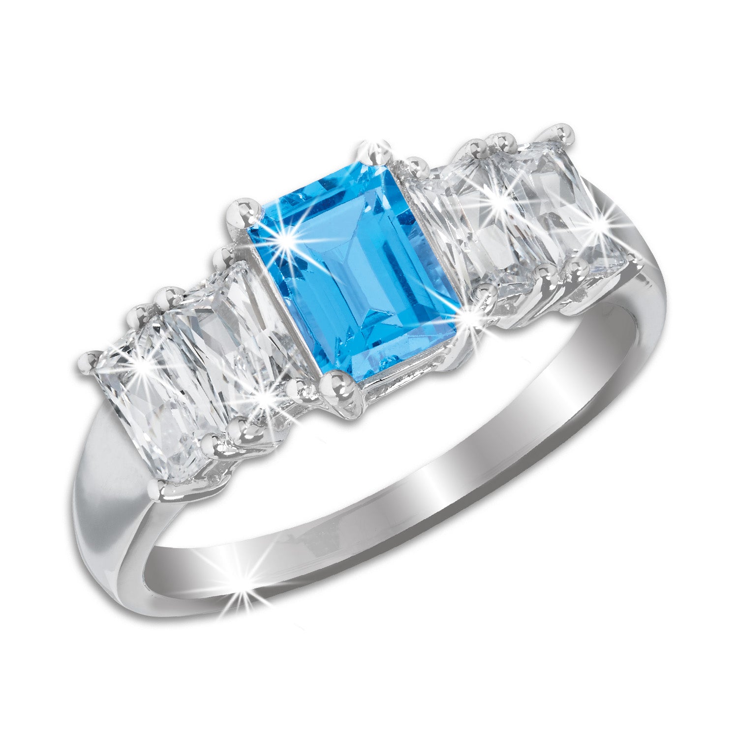 Belissimo - Topaz Sterling Silver Ring