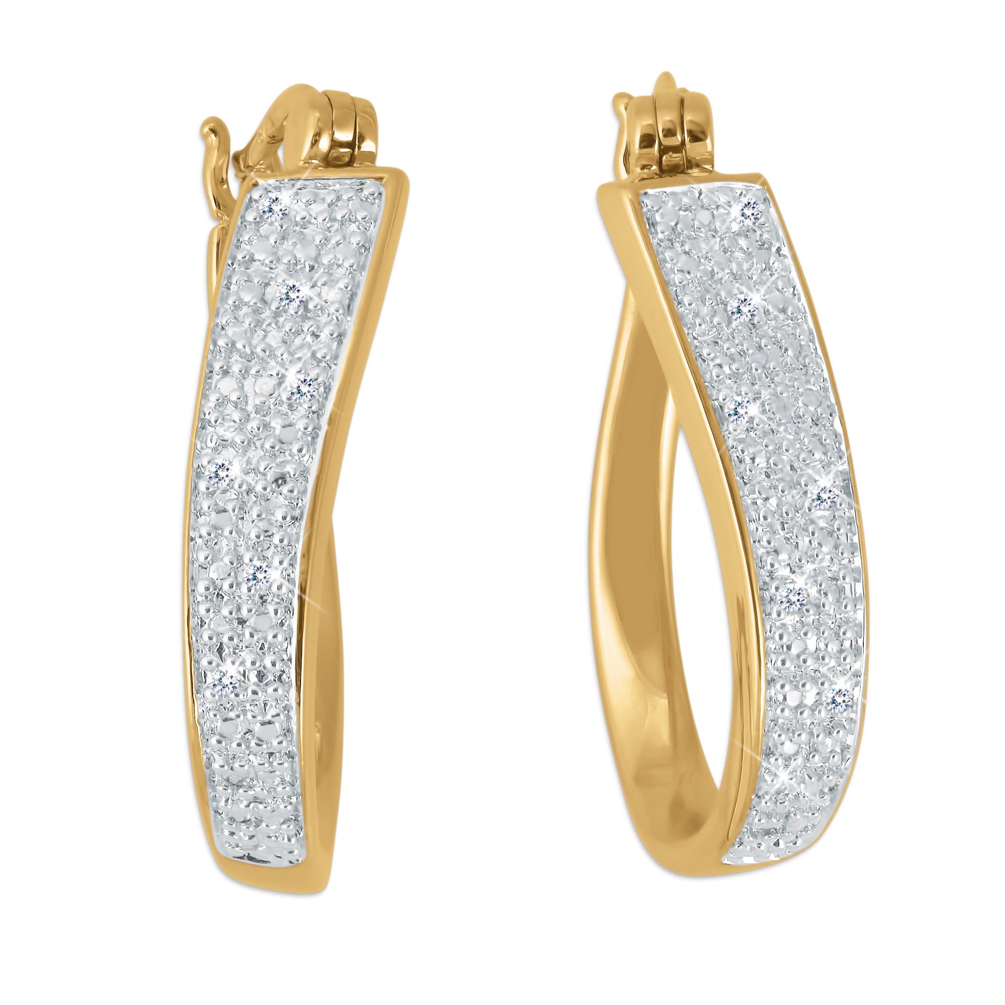 Kiss of Light – Diamond Earrings