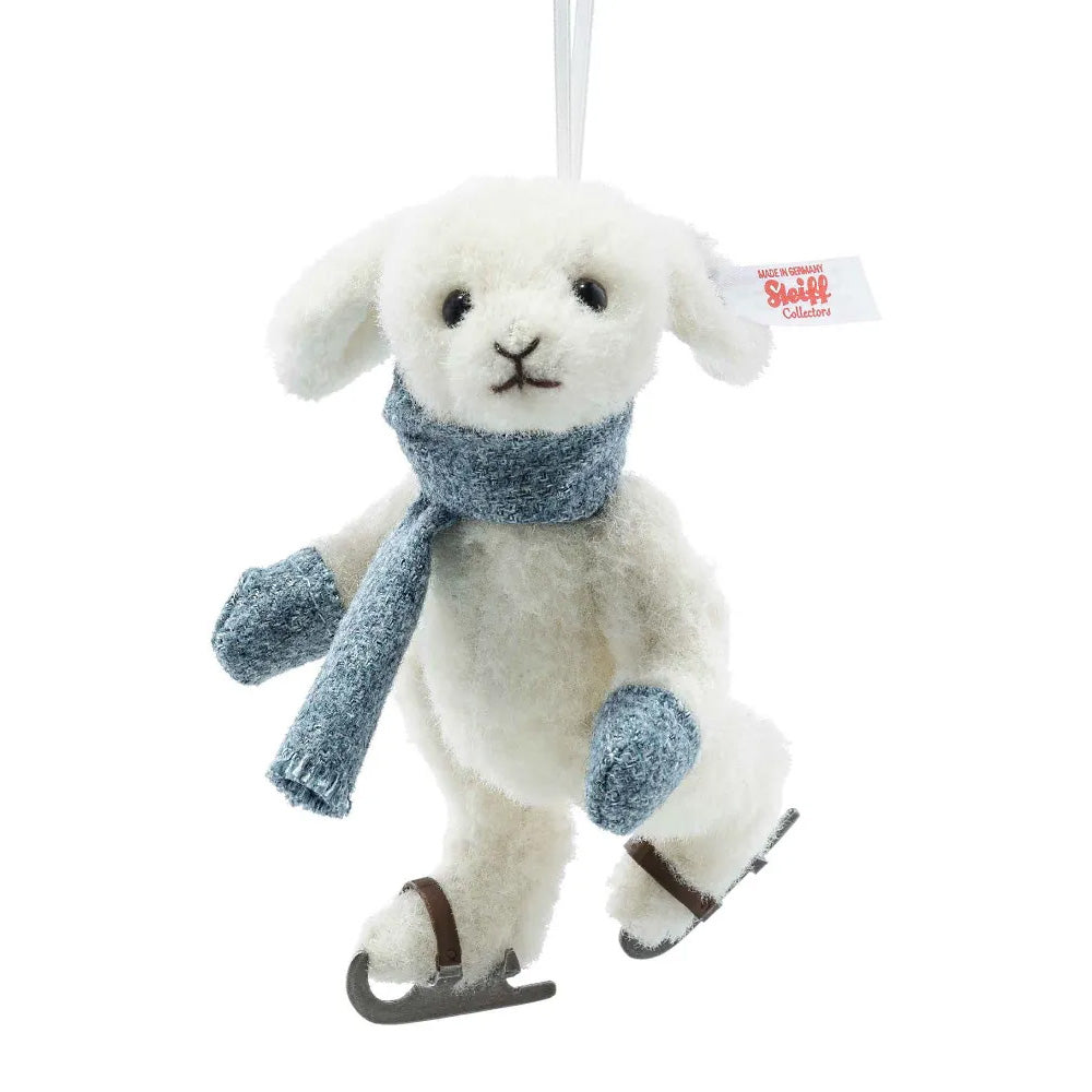 Rabbit skater ornament