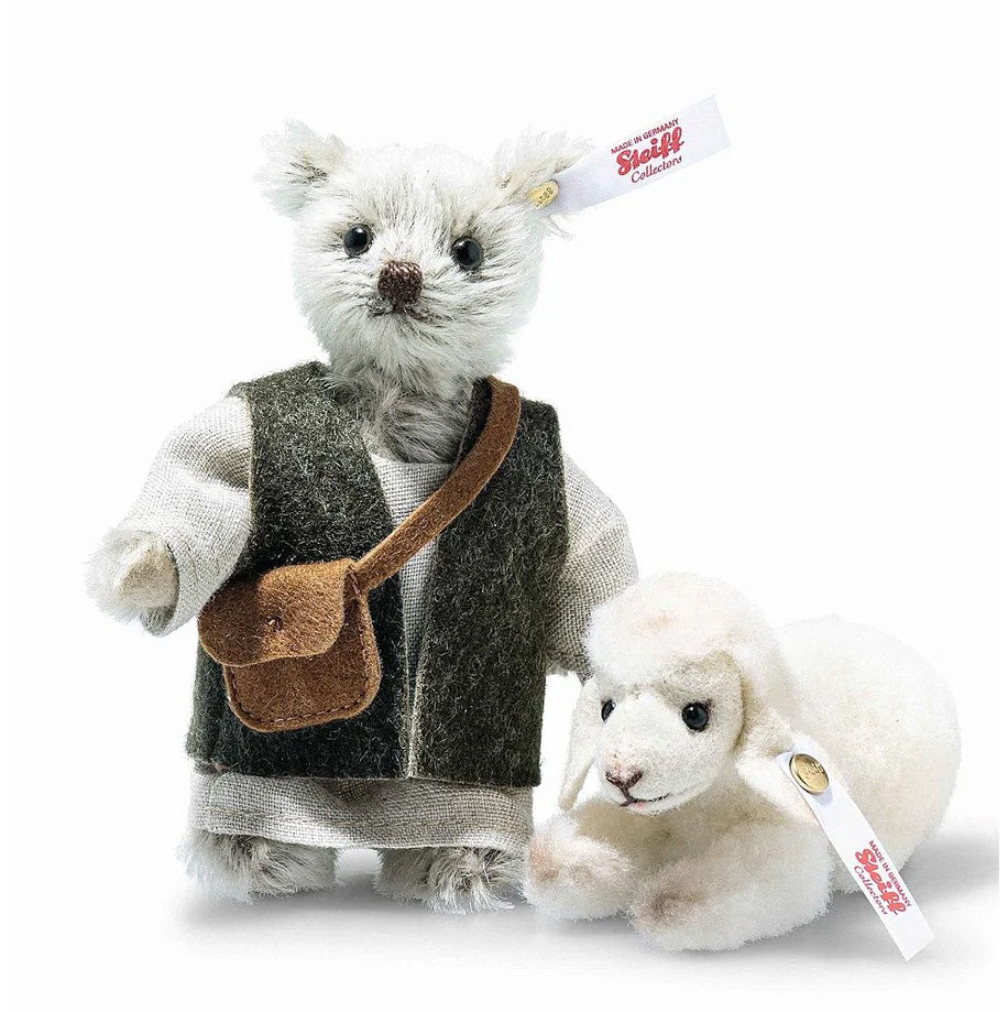 Steiff Shepherd with lamb 11 cm