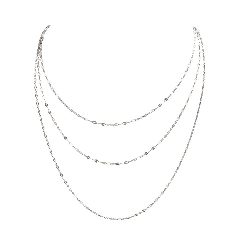 Florence
Sterling silver triple chain