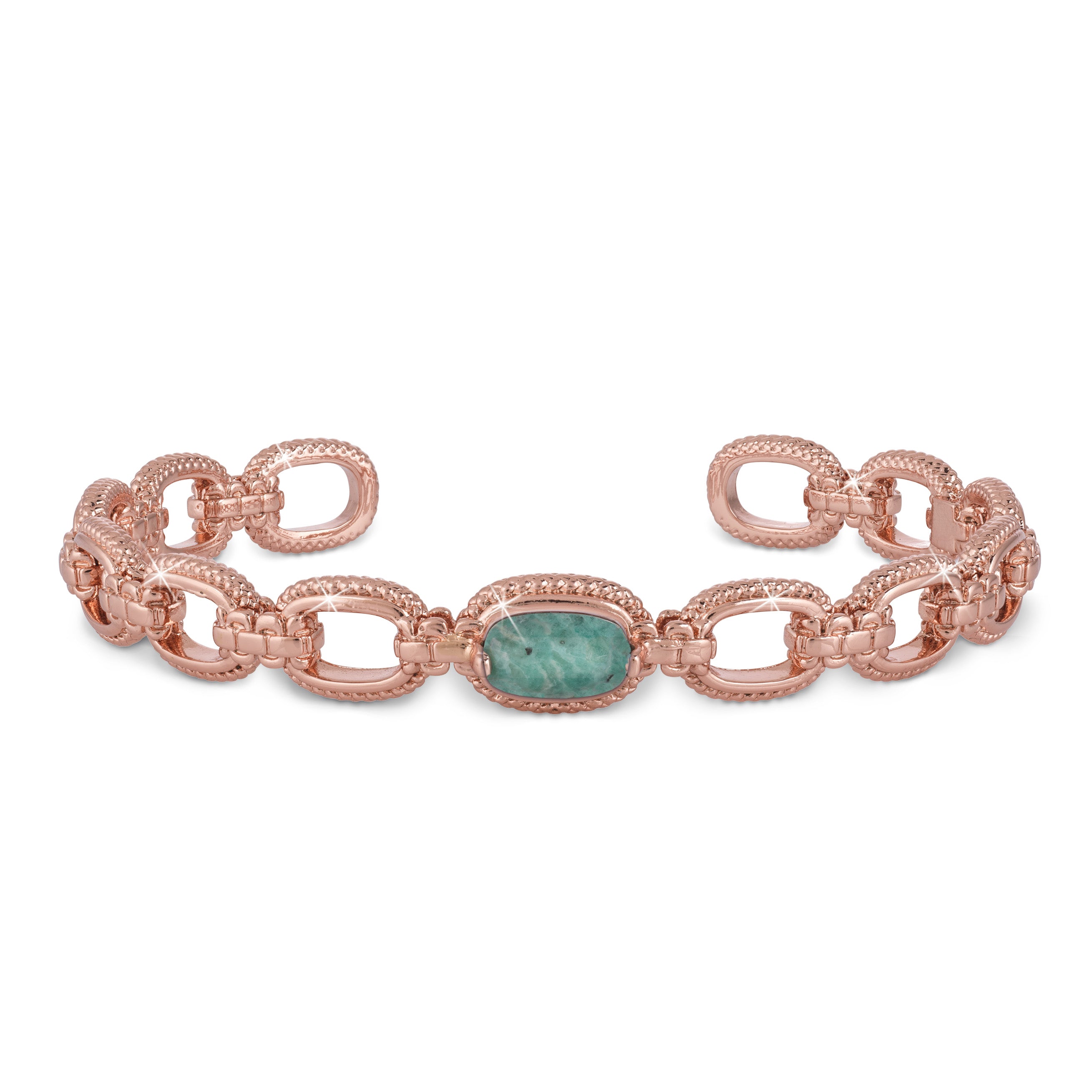 Amazonite Copper Health Bangle