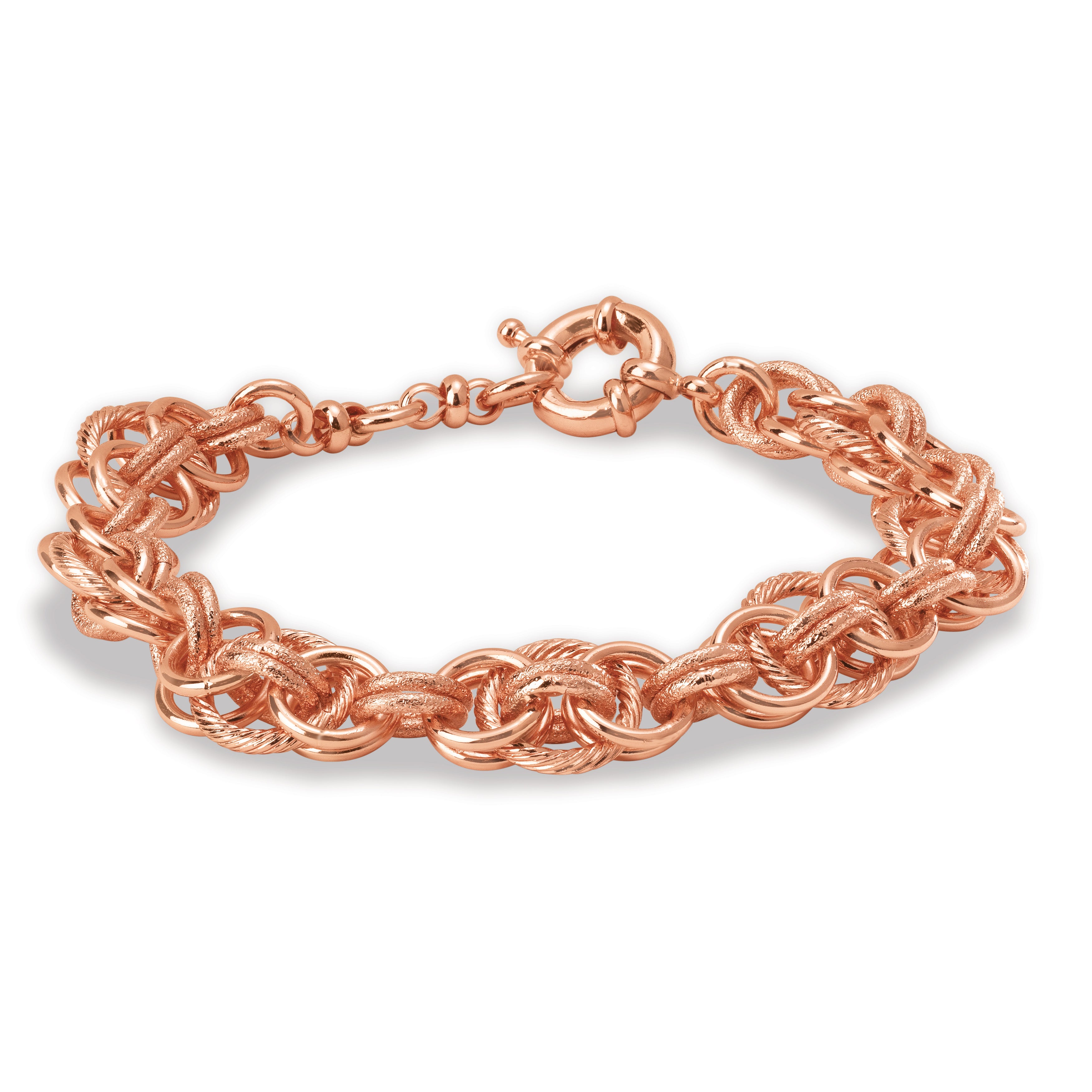 Eternal Connection – Copper Link Bracelet