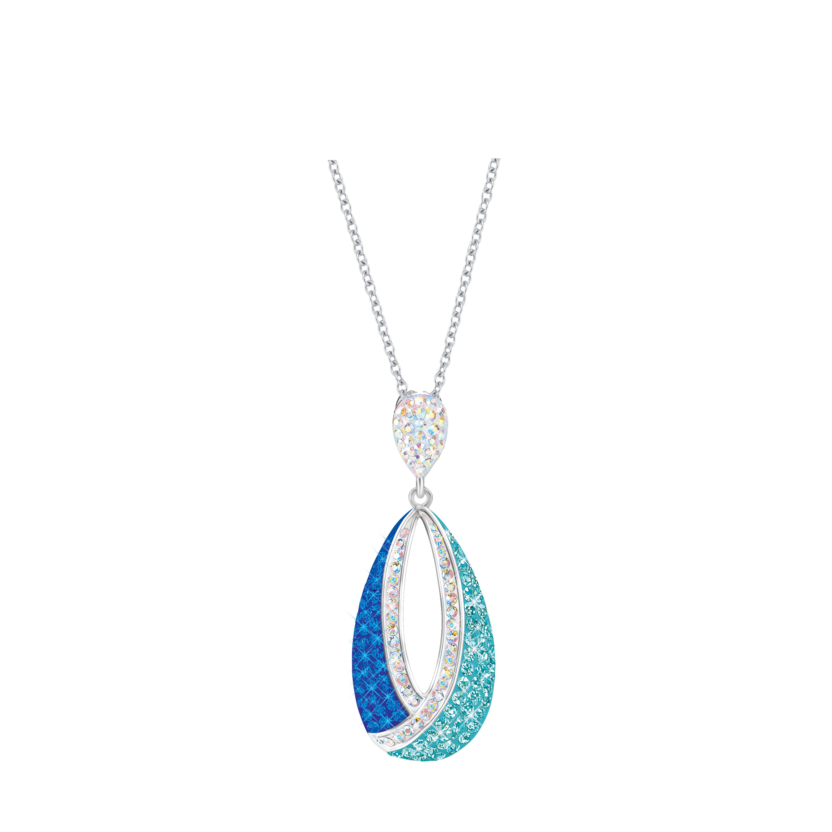 Wave of Love - crystal pendant