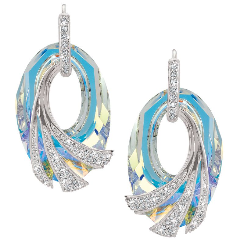 Shimmering Ocean
Crystal Earrings
