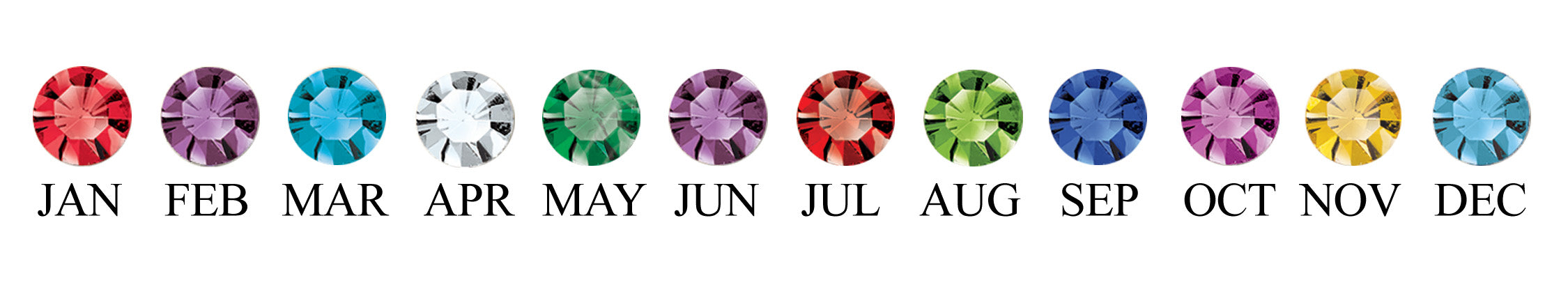 Birthstone – Diamonisse Hoop Earrings