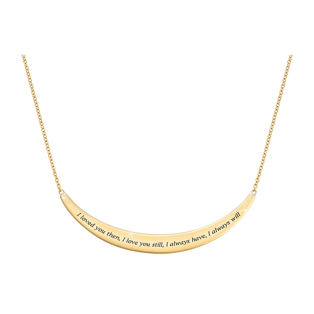 Diamond Fire - chevron necklace