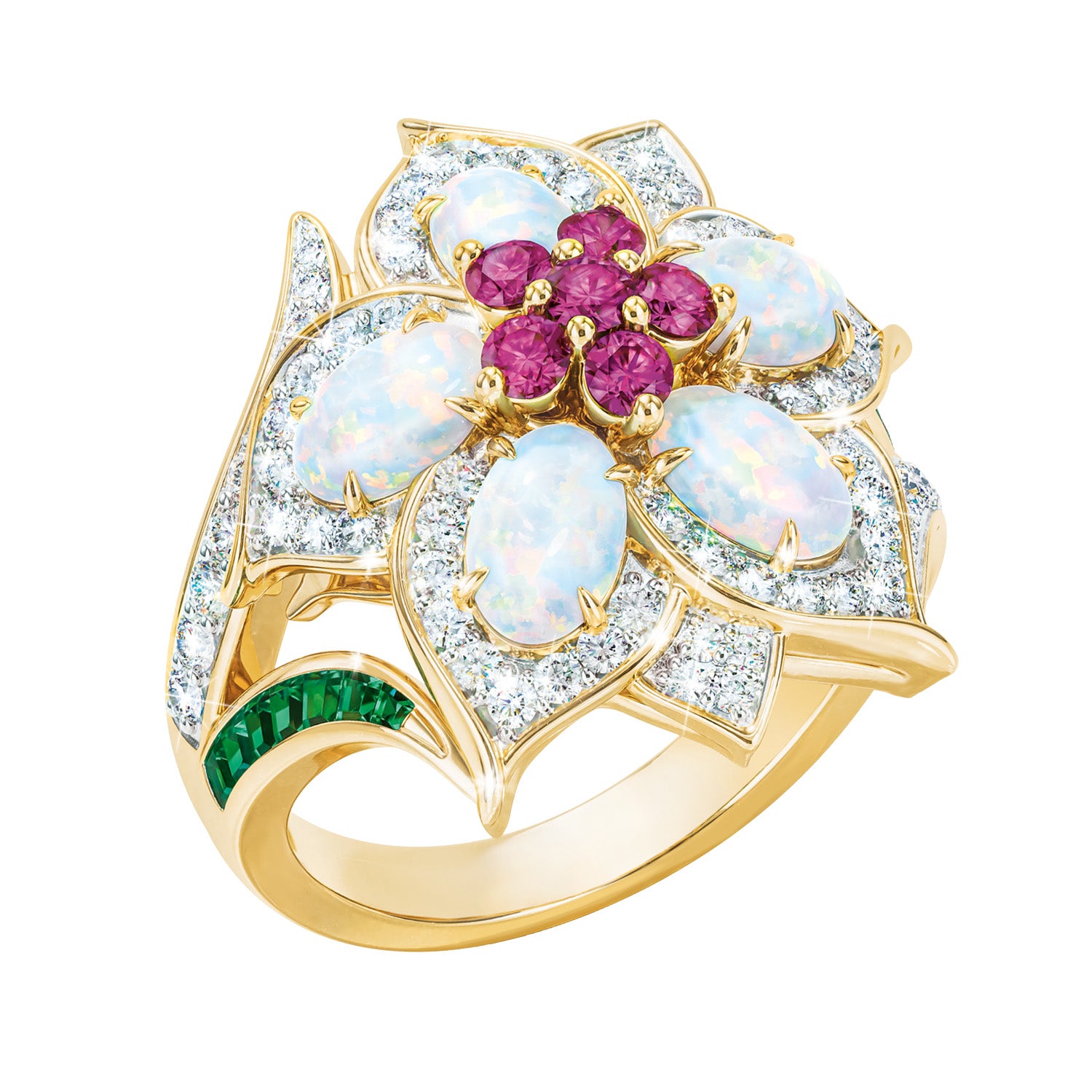 Flower of Love Diamonisse Ring