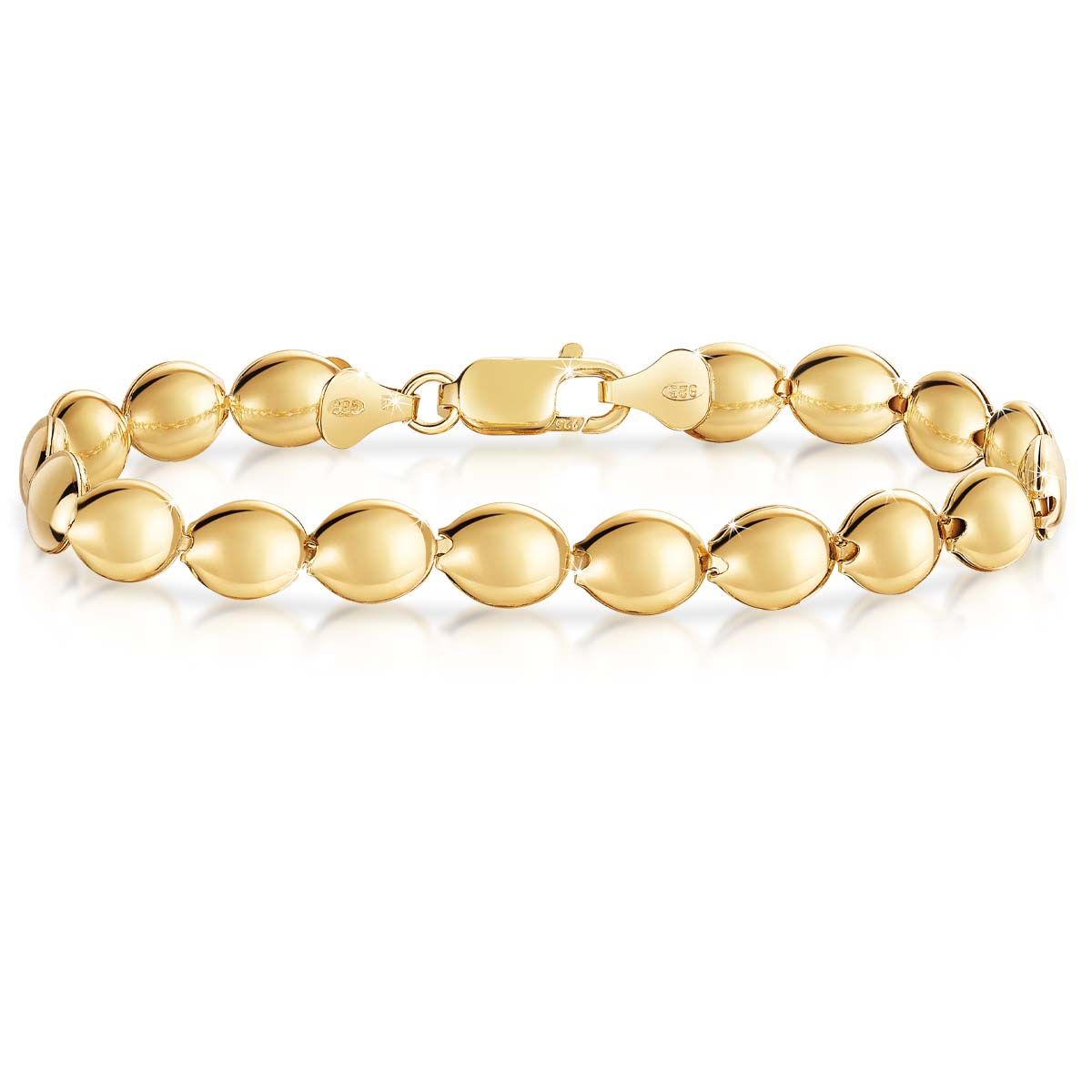 Luxury Gold-Plated Beaded Bracelet