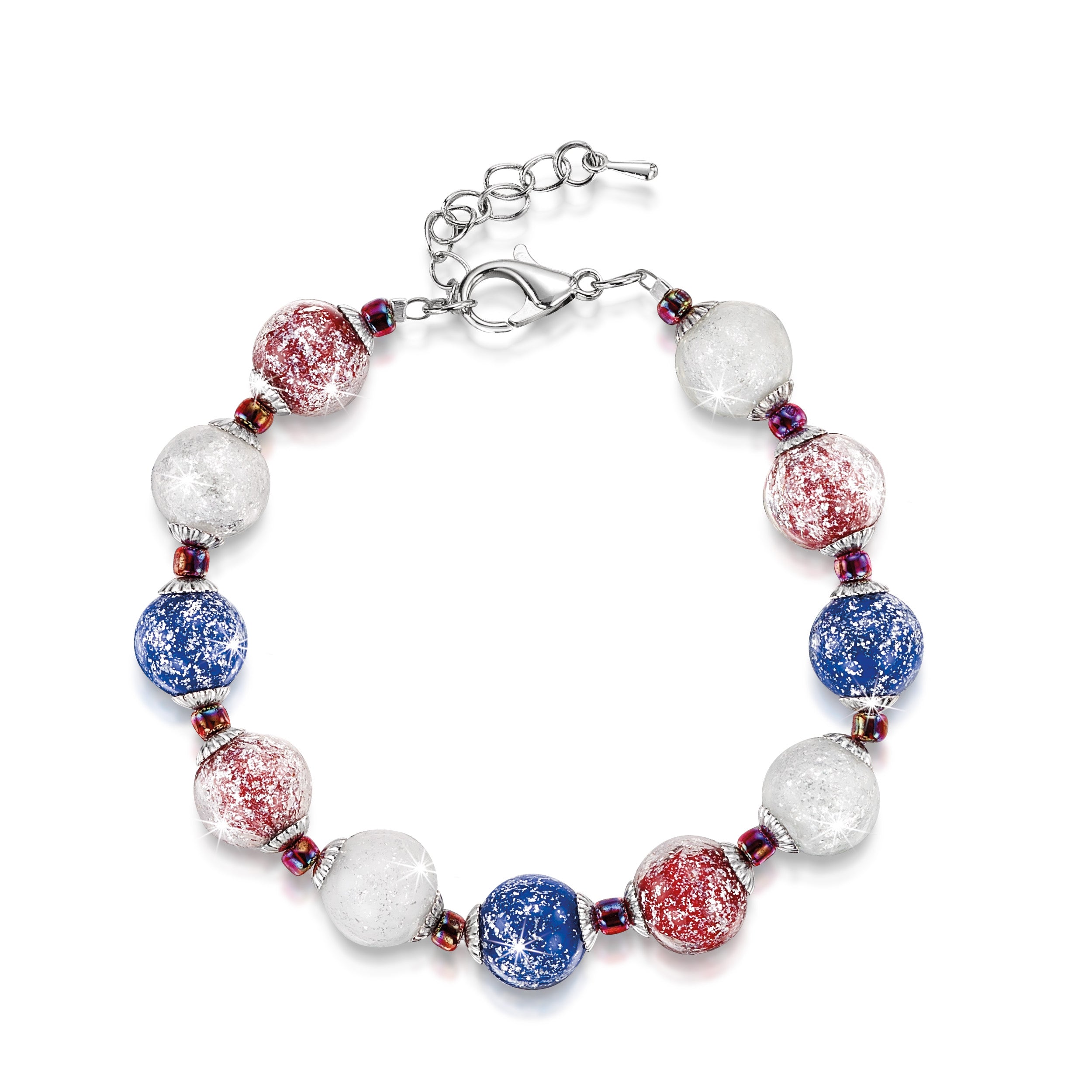 Melody - Murano glass bead bracelet