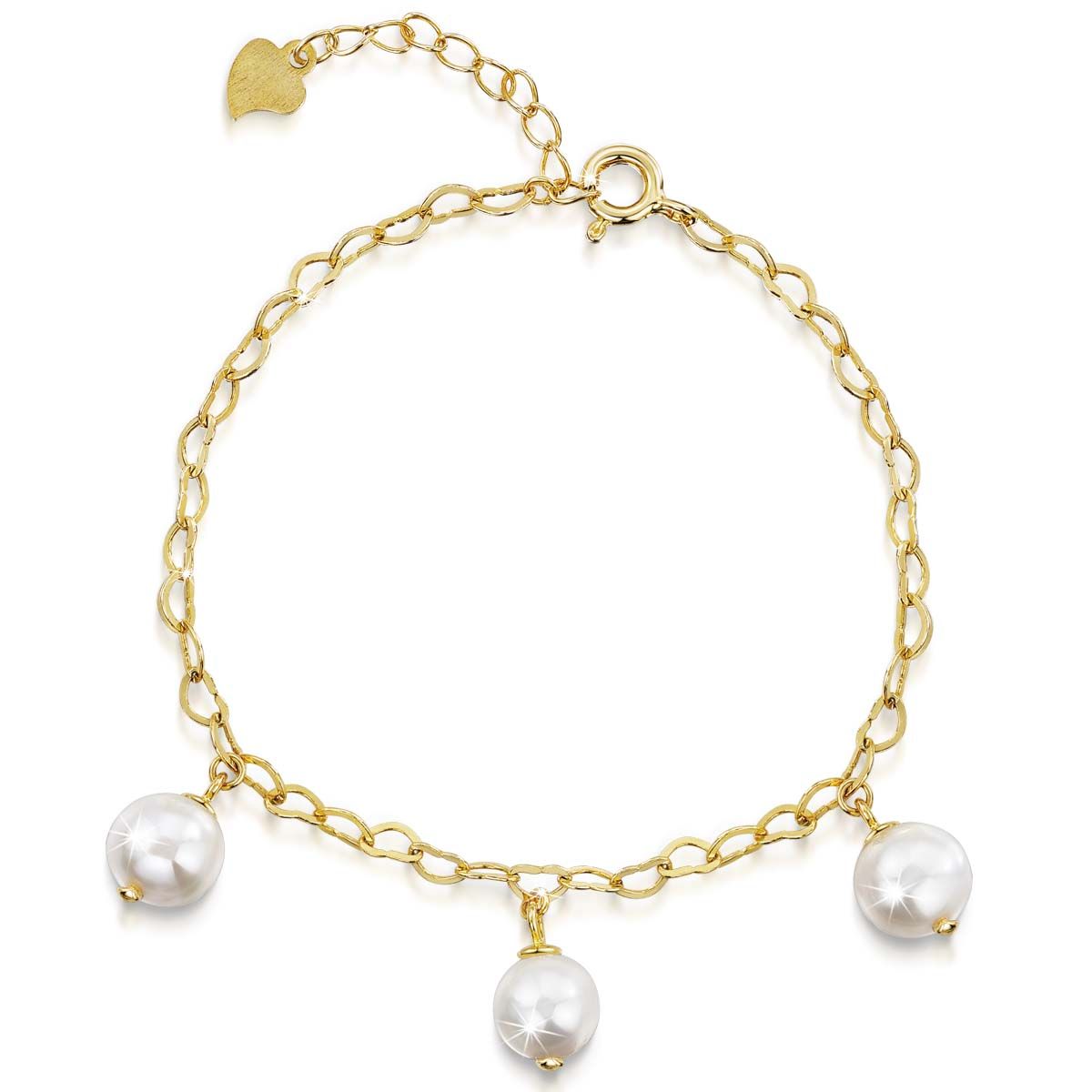 Pearls of Romance 
Sterling Silver Bracelet