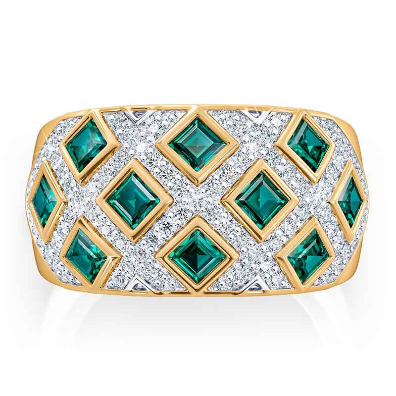 Emerald Splendor Ring