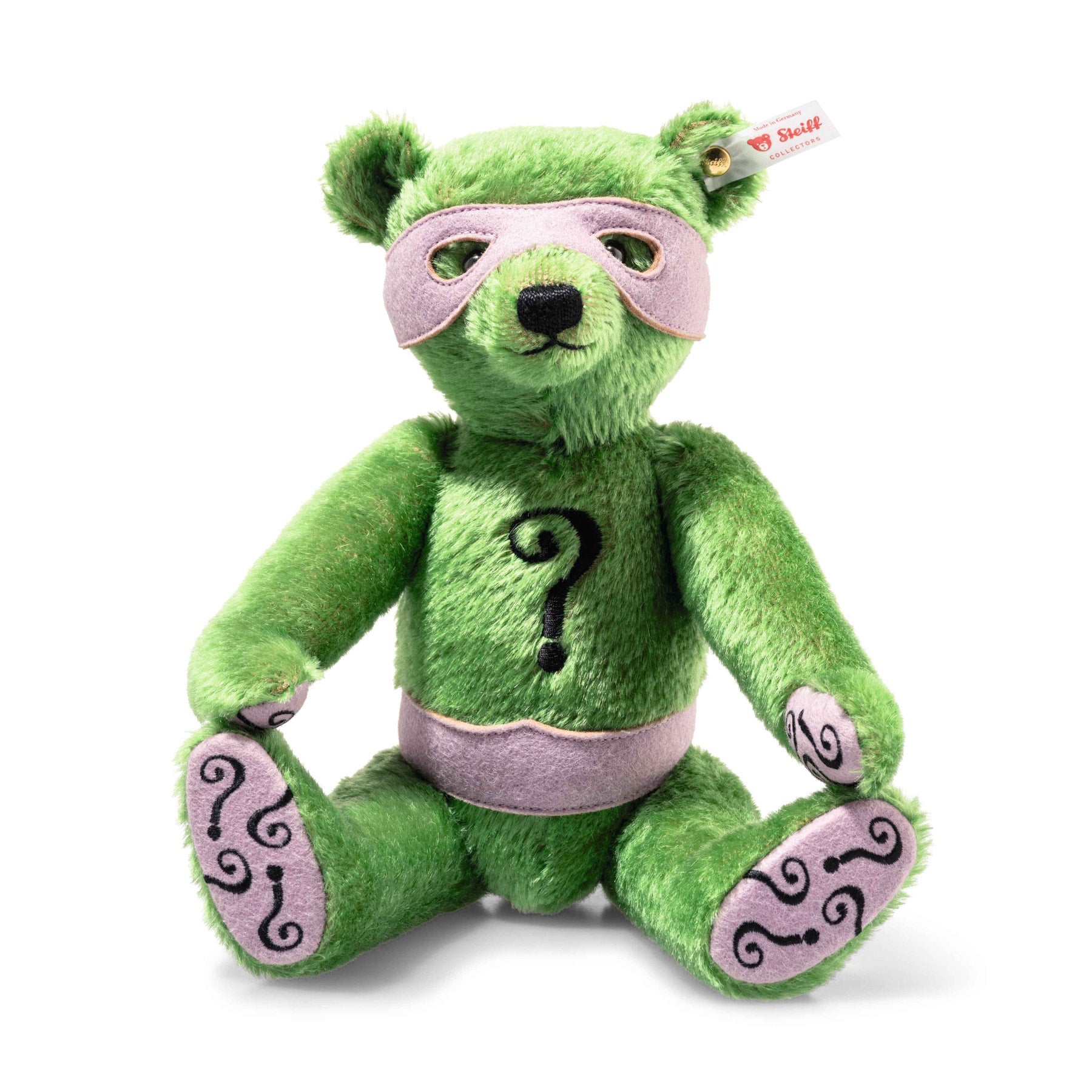 Steiff Batman, The Riddler Teddy bear 30 cm